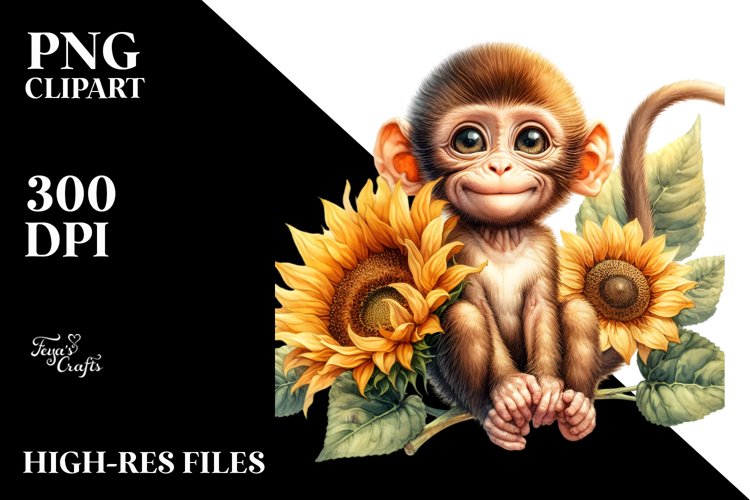 Sunflower Clipart Image 10