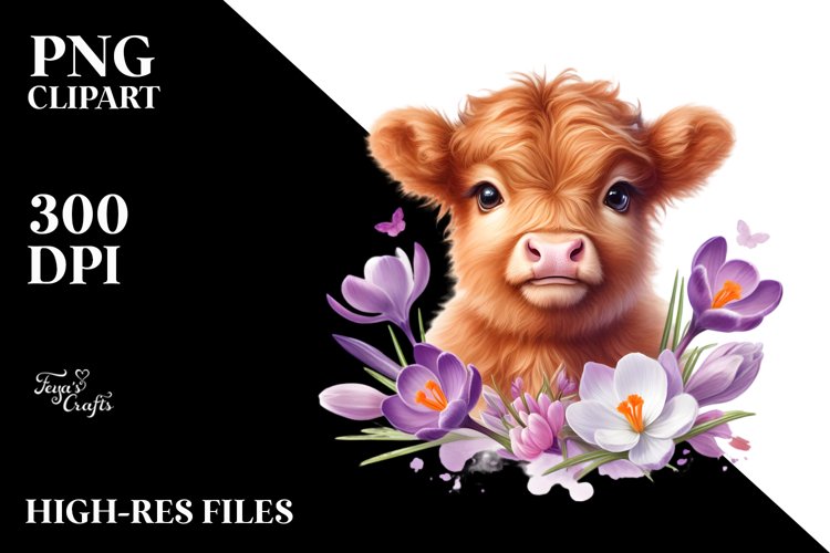 Cute Cow Clipart Image 14