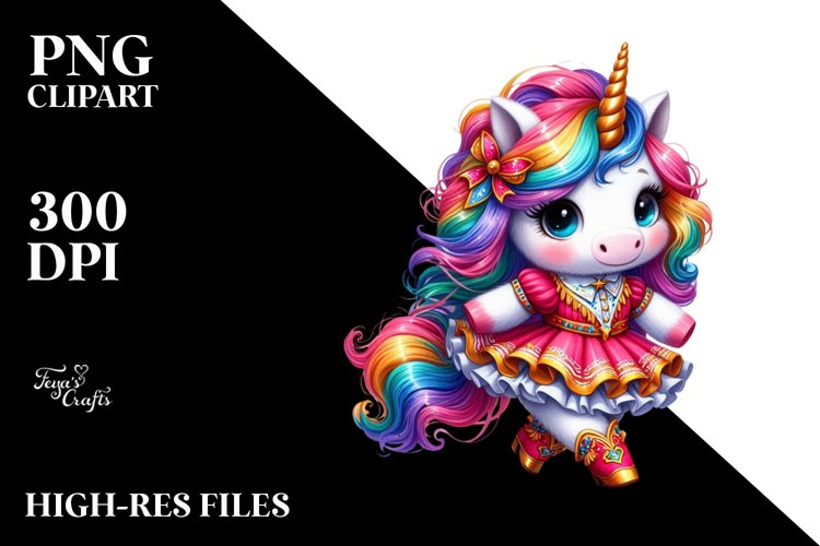 Unicorn Clipart Image 17