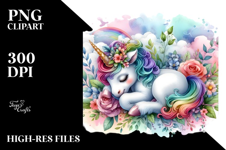 Unicorn Clipart Image 8