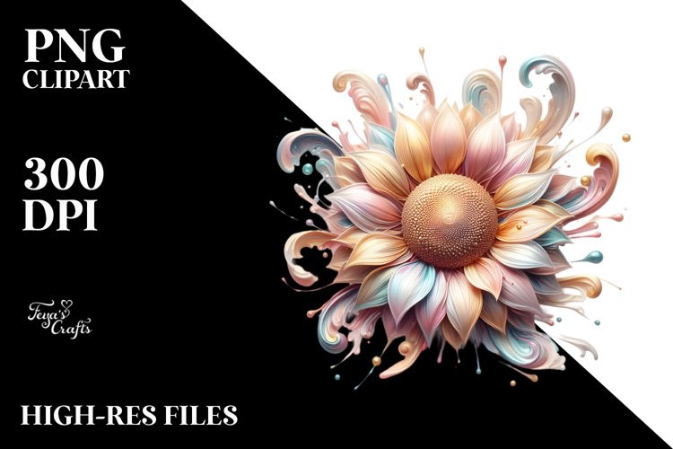 Sunflower Clipart Image 5