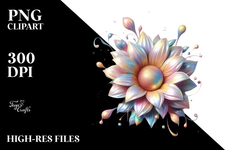 Sunflower Clipart Image 4