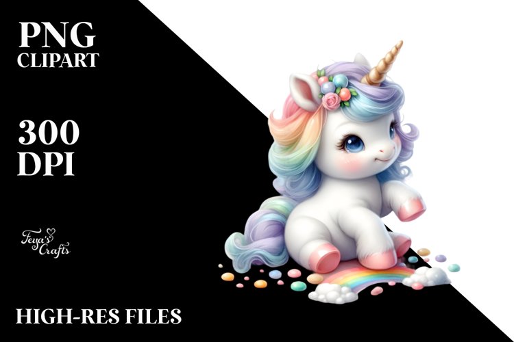 Unicorn Clipart Image 23