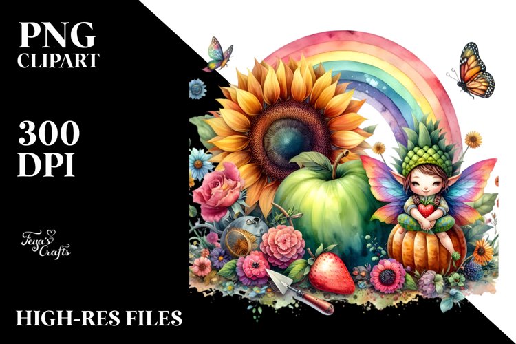 Sunflower Clipart Image 2