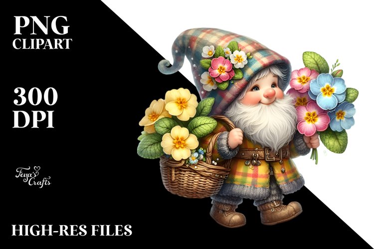 Easter Basket Clipart Image 7