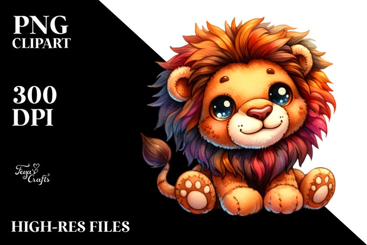 Vibrant Watercolor Colorful Brownish Manually Sewed Plush