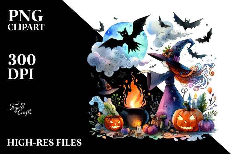 Witch Clipart Image 8