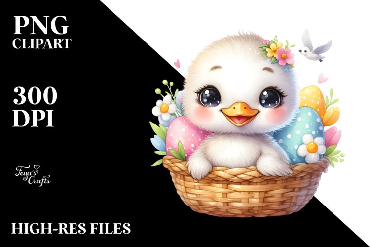 Easter Basket Clipart Image 18