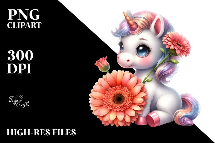 Unicorn Clipart Image 4
