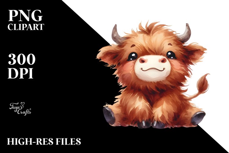 Highland Cow Clipart Image 17