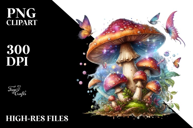 Glossy Magical Mushroom