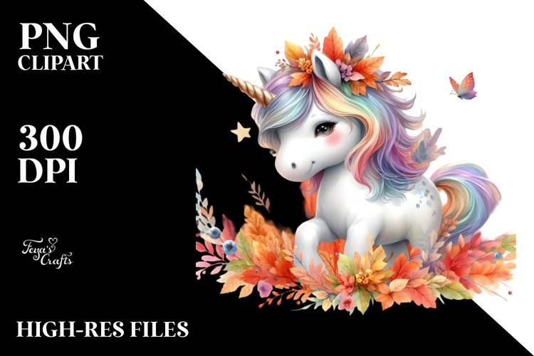 Unicorn Clipart Image 14