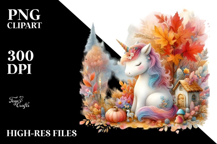Unicorn Clipart Image 13