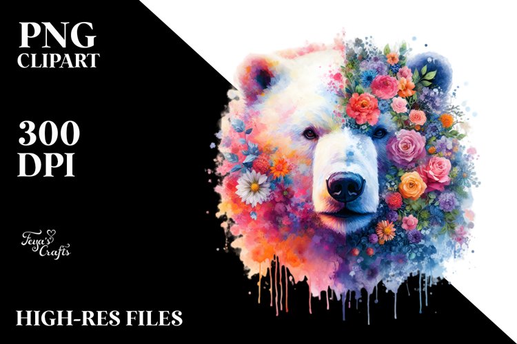 Polar Bear Clipart Image 3