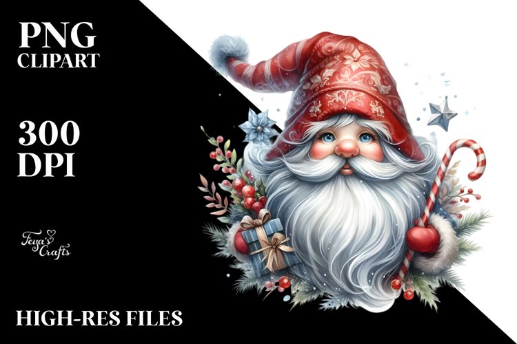 Detailed Christmas Gnome example image 1