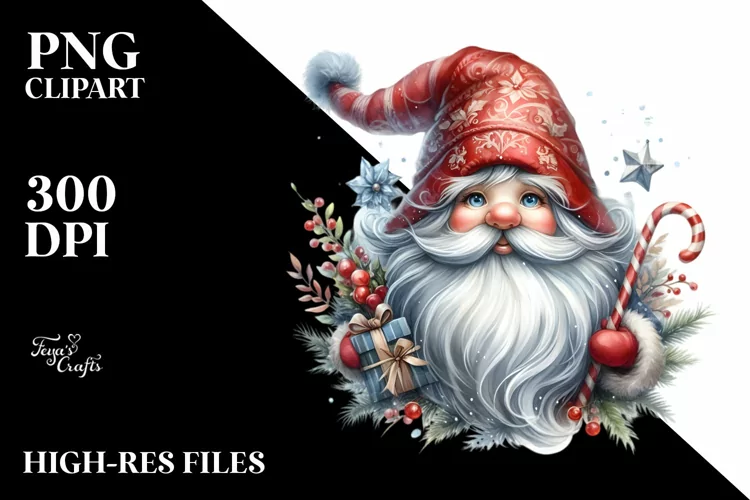 Detailed Christmas Gnome