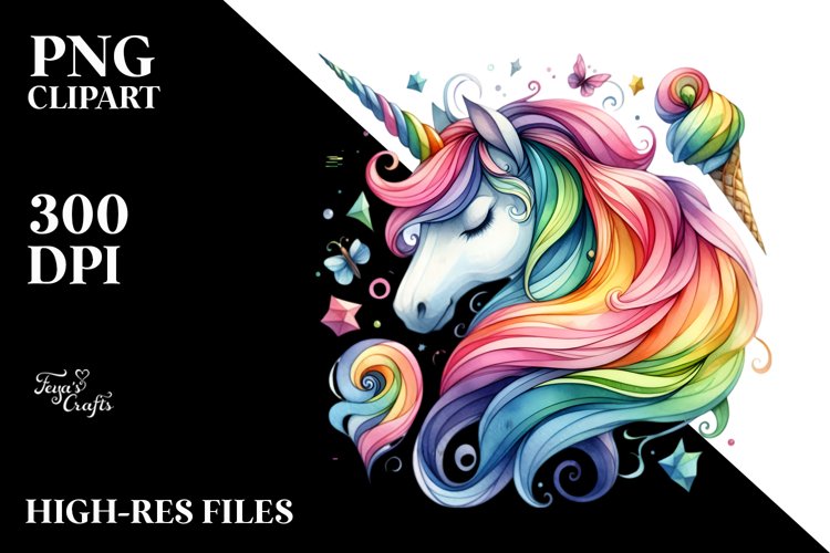 Unicorn Clipart Image 4
