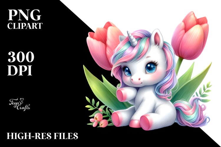 Unicorn Clipart Image 13