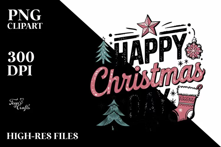 Christmas Sublimation|Clipart