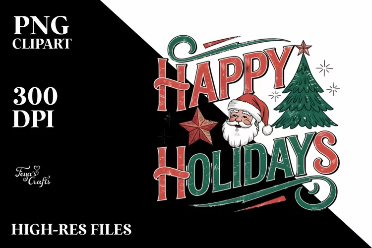 Christmas Sublimation|Clipart