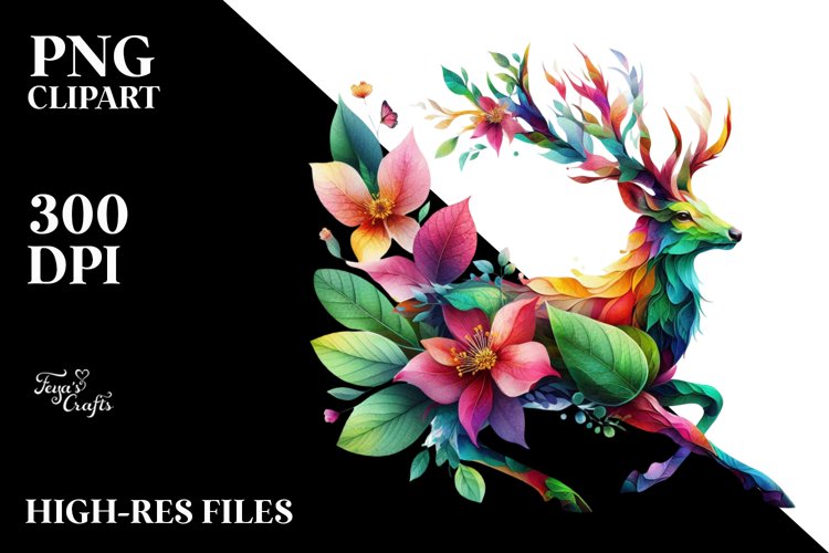 Watercolor Leaves Clipart Image 5