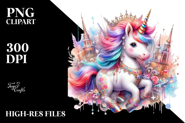 Unicorn Clipart Image 9