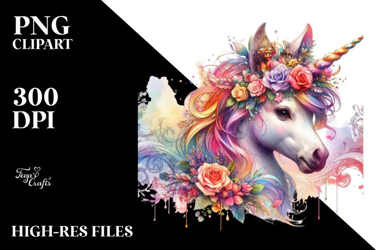 Unicorn Clipart Image 15