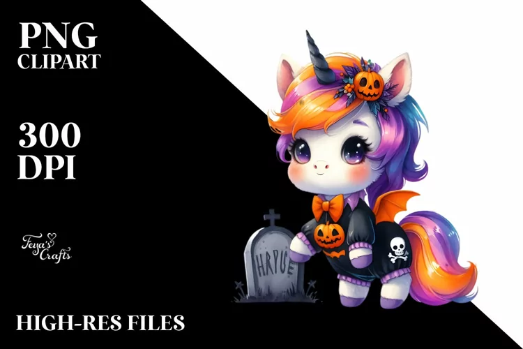 dressed Baby Unicorn Halloween