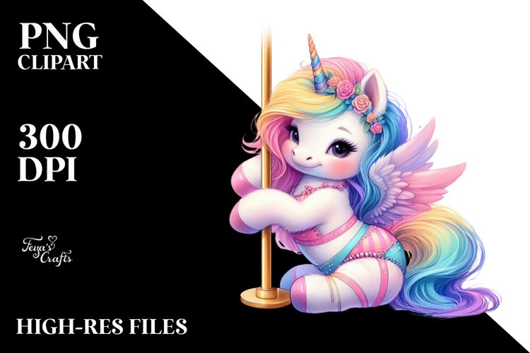 Unicorn Clipart Image 7