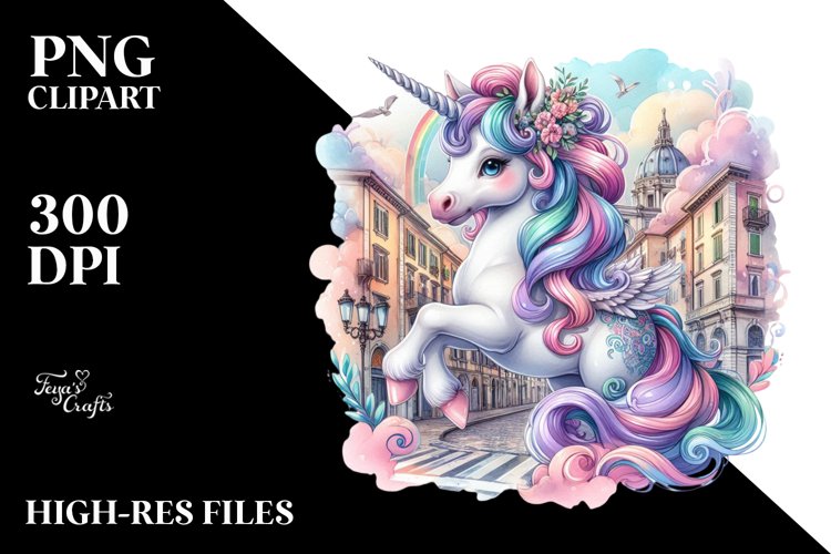Unicorn Clipart Image 6
