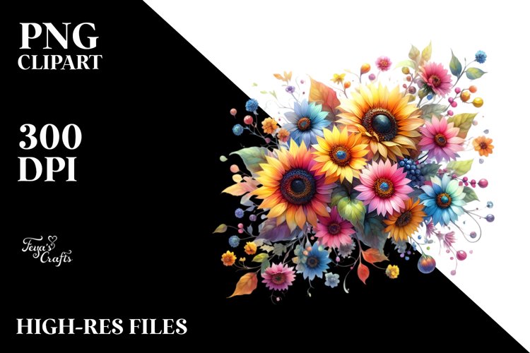 Sunflower Clipart Image 10
