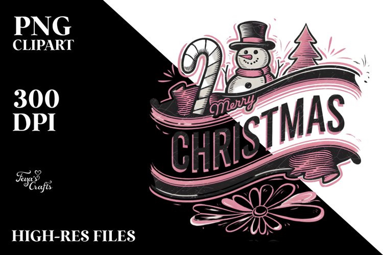 Christmas Sublimation|Clipart example image 1