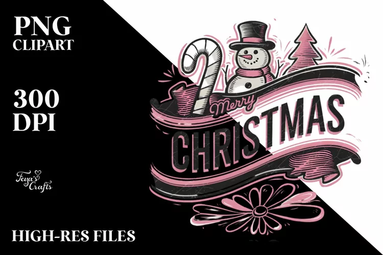 Christmas Sublimation|Clipart
