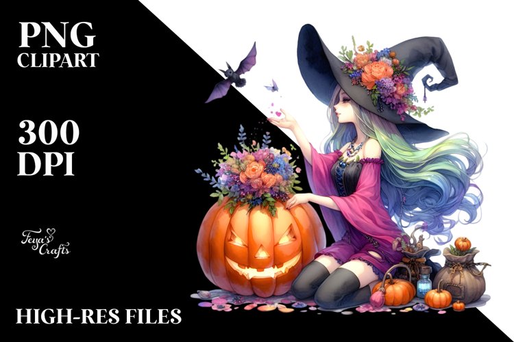 Witch Clipart Image 17