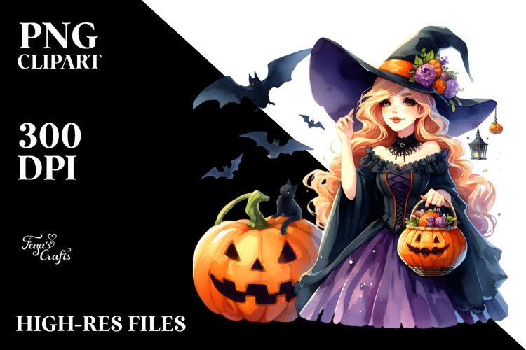 Witch Clipart Image 16