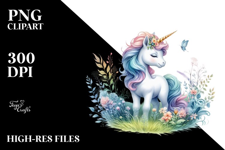 Unicorn Clipart Image 10