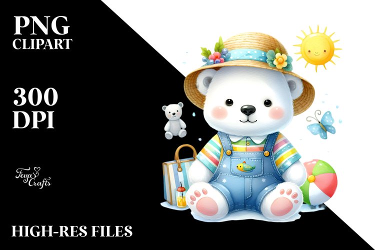 Polar Bear Clipart Image 22