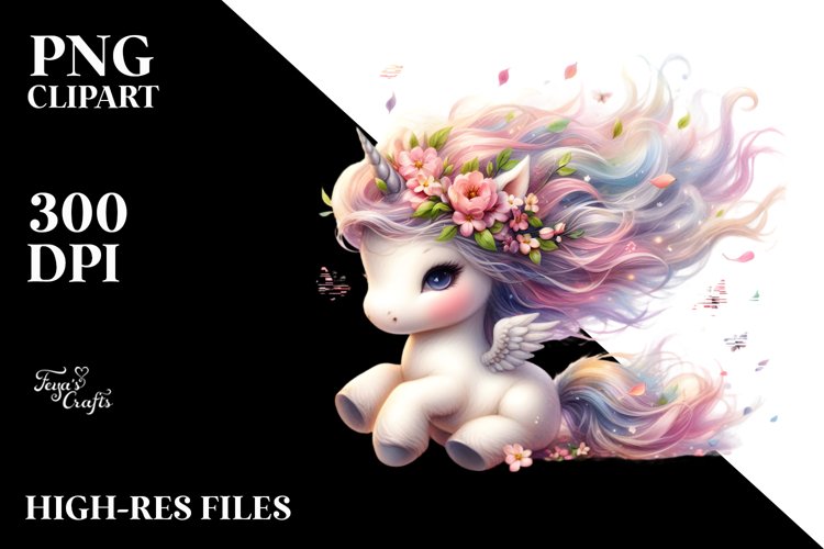 Unicorn Clipart Image 6