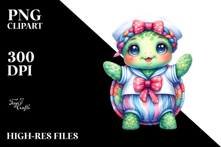 Turtle Clipart Image 17