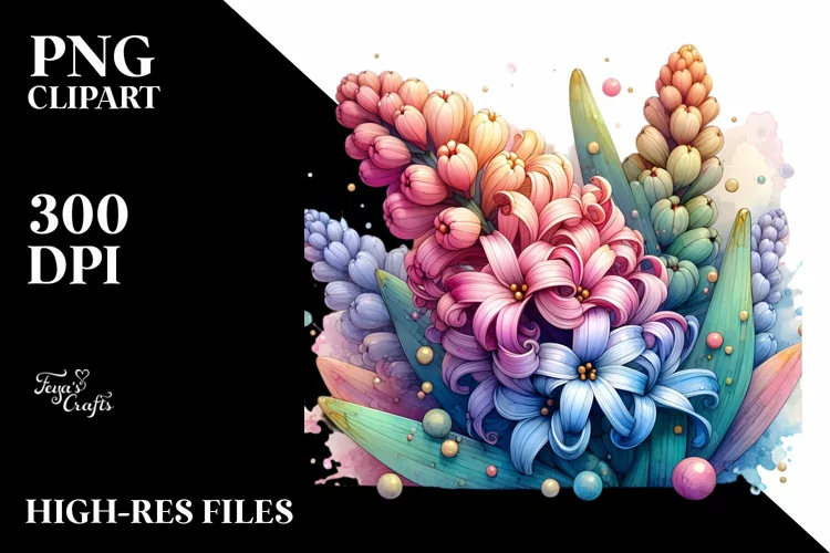 Vibrant Hyacinth PNG