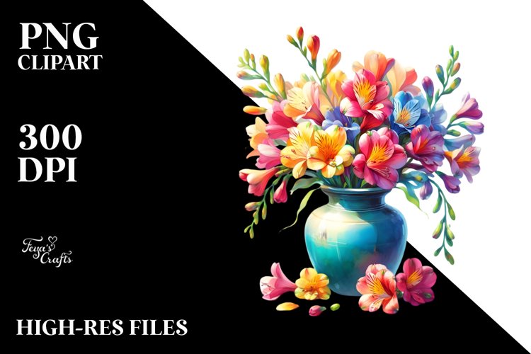Flower Vase Clipart Image 5