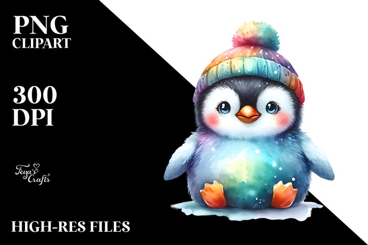 Penguin Clipart Image 20