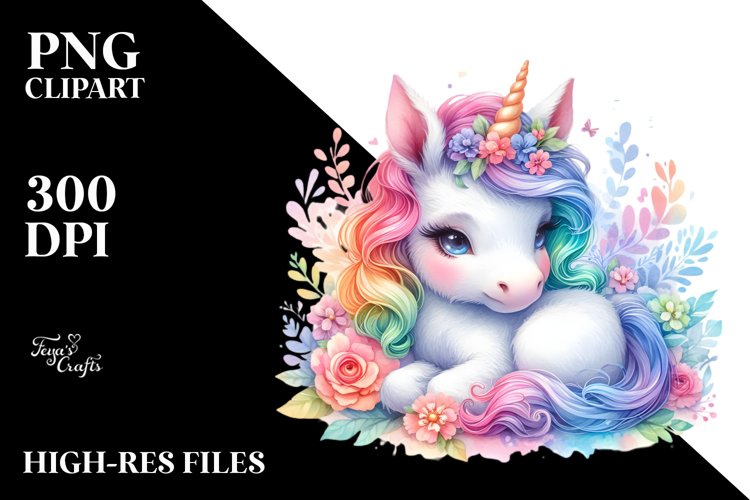 Unicorn Clipart Image 17