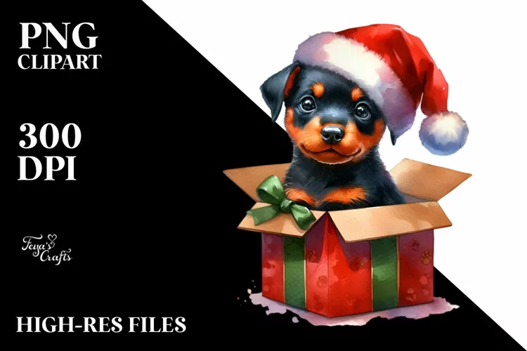 Colorful Doberman with Cool Haircut PNG