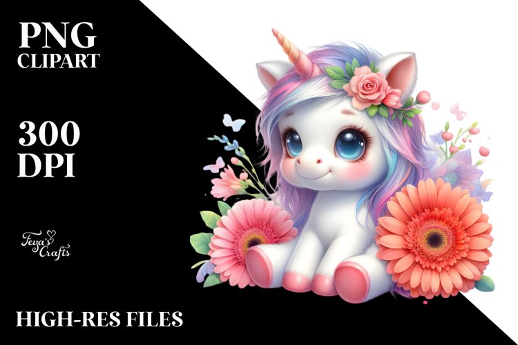 Unicorn Clipart Image 16
