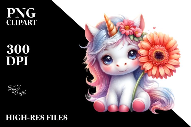 Unicorn Clipart Image 15