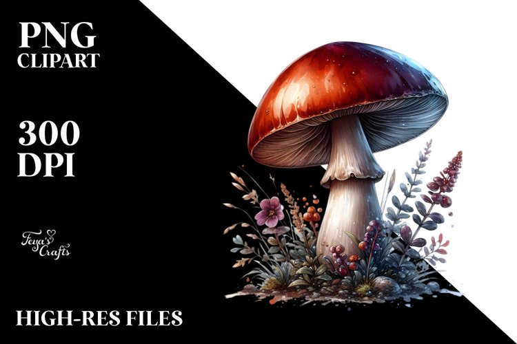 Mushroom Clipart Image 24