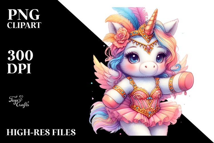 Unicorn Clipart Image 20