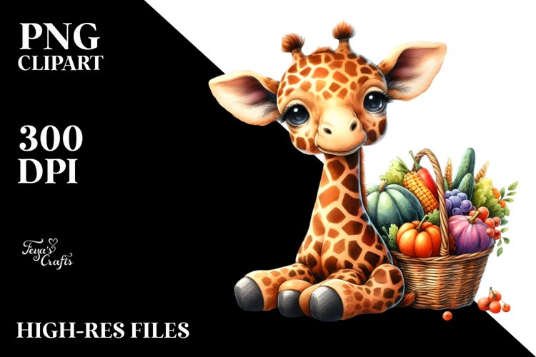 Giraffe Clipart Image 21