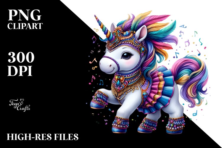 Unicorn Clipart Image 17